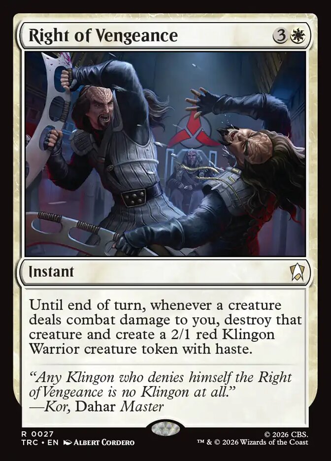 Right of Vengeance (Star Trek Commander)