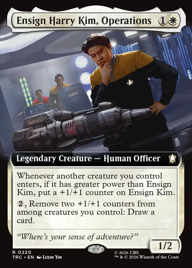 Ensign Harry Kim, Operations (Star Trek Commander)