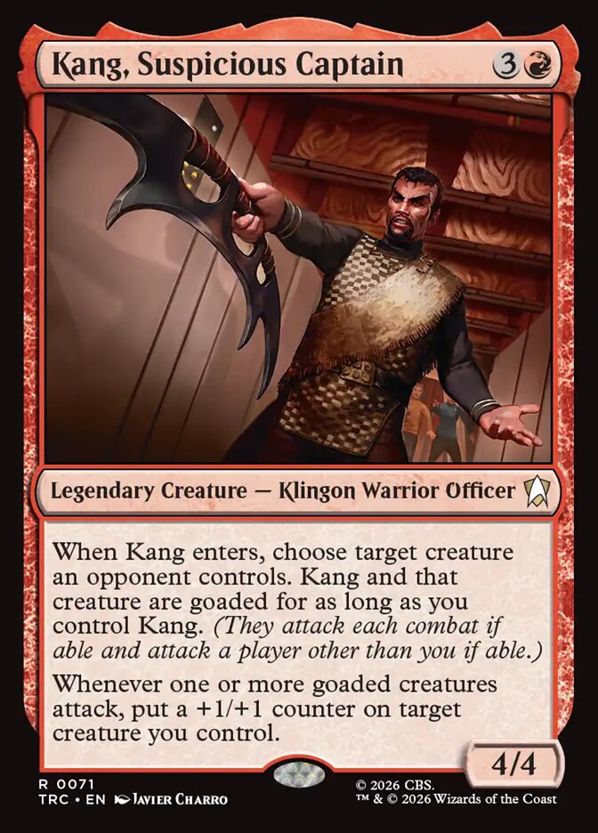 Kang, Suspicious Captain (Star Trek Commander)