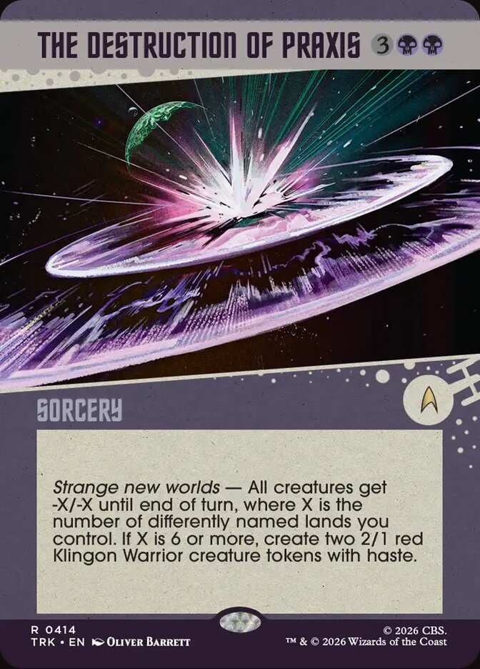 The Destruction of Praxis (Star Trek)