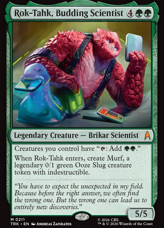 Rok-Tahk, Budding Scientist (Star Trek)