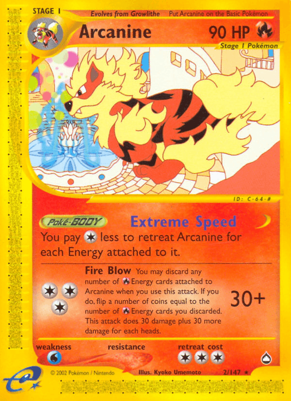 Arcanine (Aquapolis)