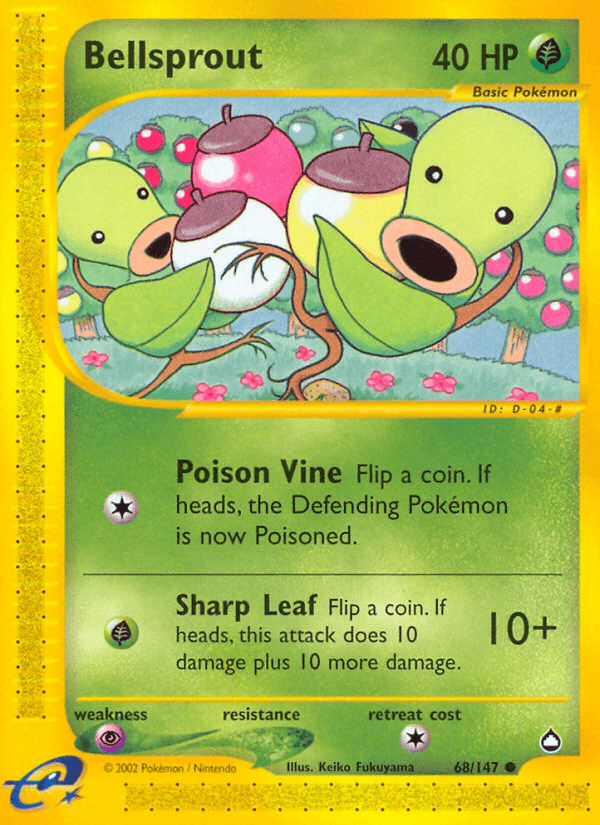 Bellsprout (68) (Aquapolis)
