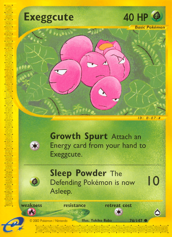 Exeggcute (76) (Aquapolis)