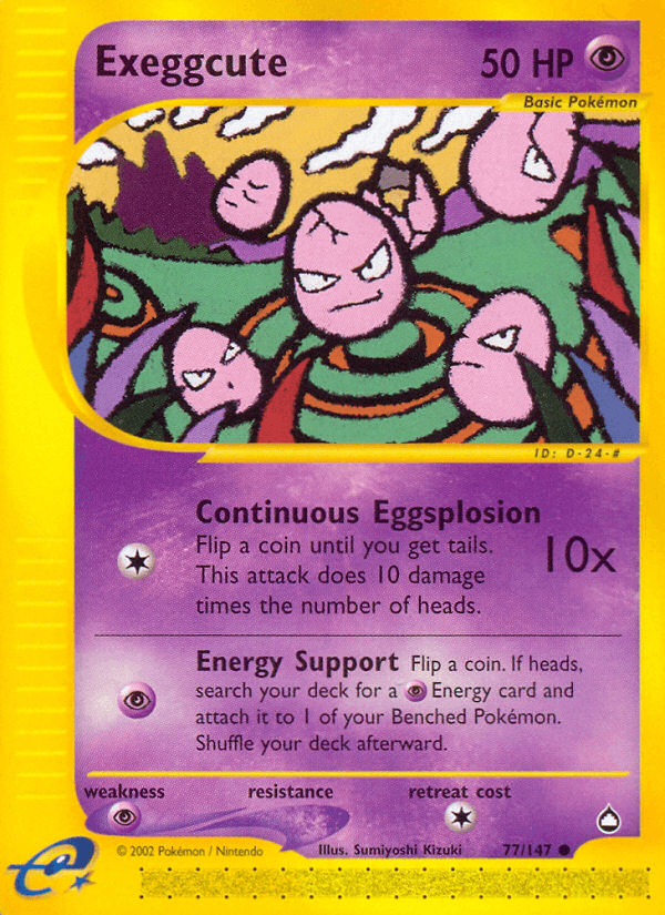 Exeggcute (77) (Aquapolis)