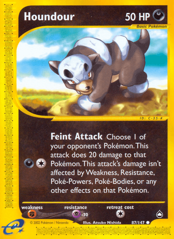 Houndour (87) (Aquapolis)