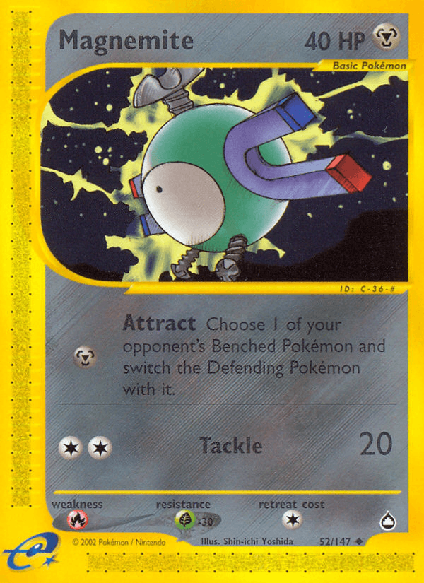 Magnemite (52) (Aquapolis)