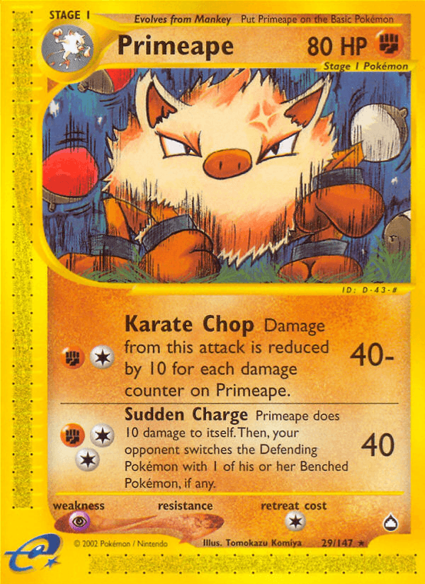 Primeape (Aquapolis)