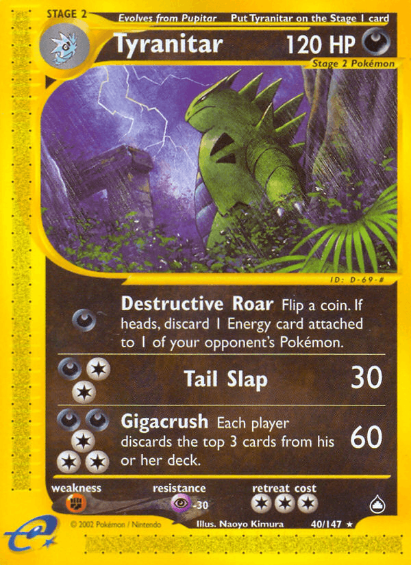 Tyranitar (Aquapolis)
