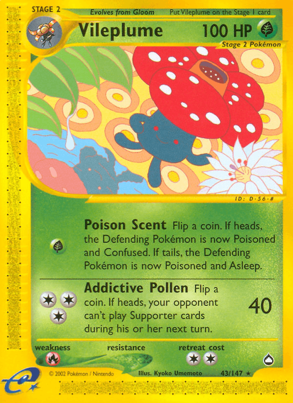 Vileplume (Aquapolis)