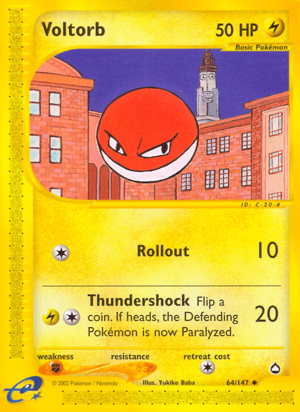 Voltorb (64) (Aquapolis)