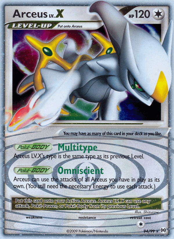 Arceus Lv.X (94) (Arceus)