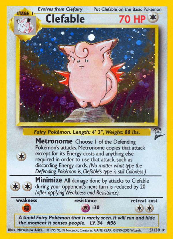 Clefable (Base Set 2)