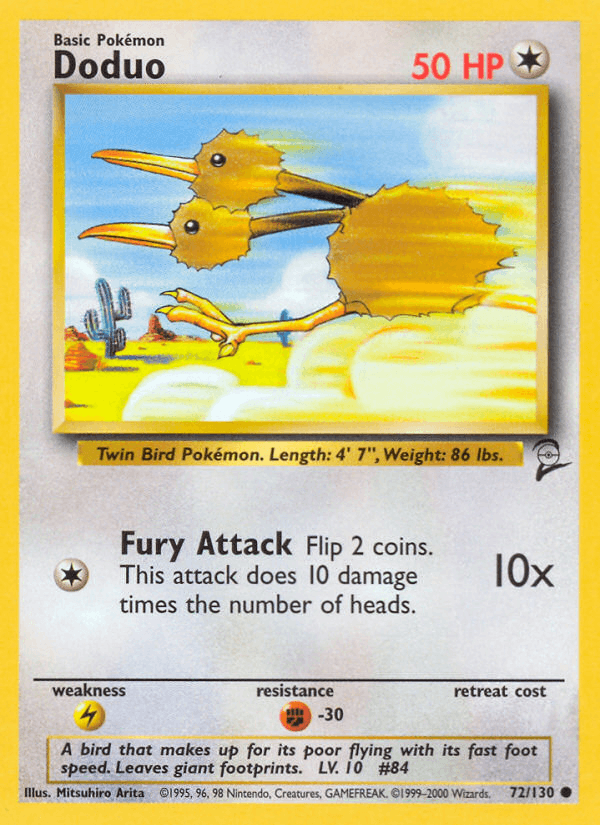 Doduo (Base Set 2)