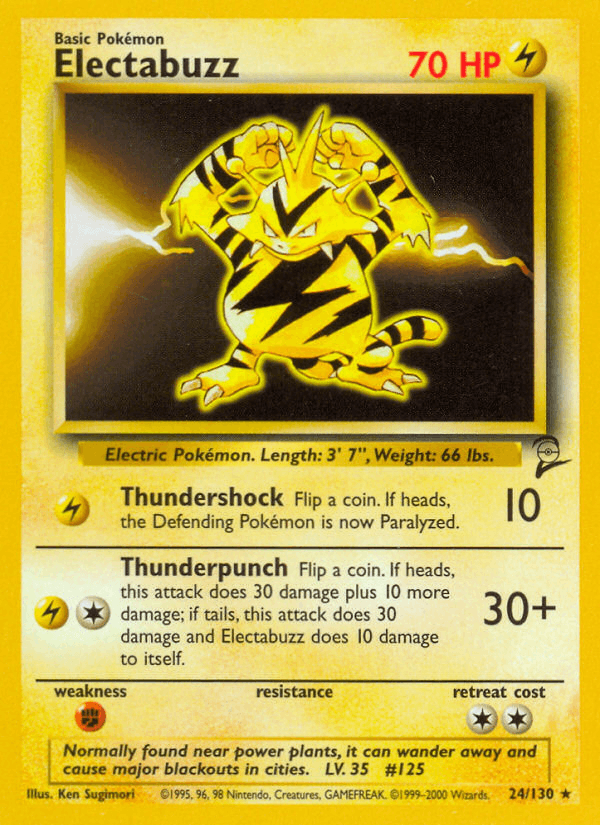 Electabuzz (Base Set 2)