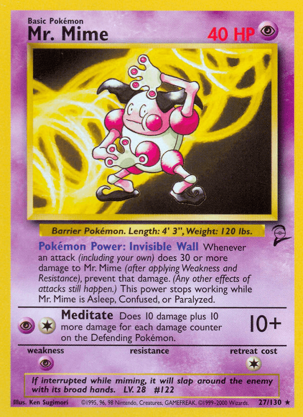 Mr. Mime (Base Set 2)
