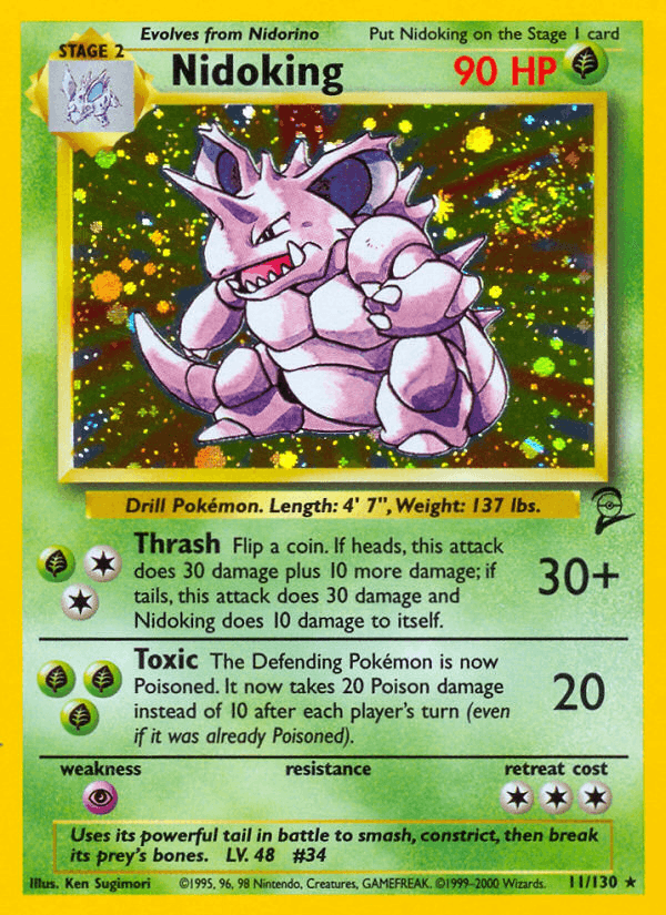 Nidoking (Base Set 2)
