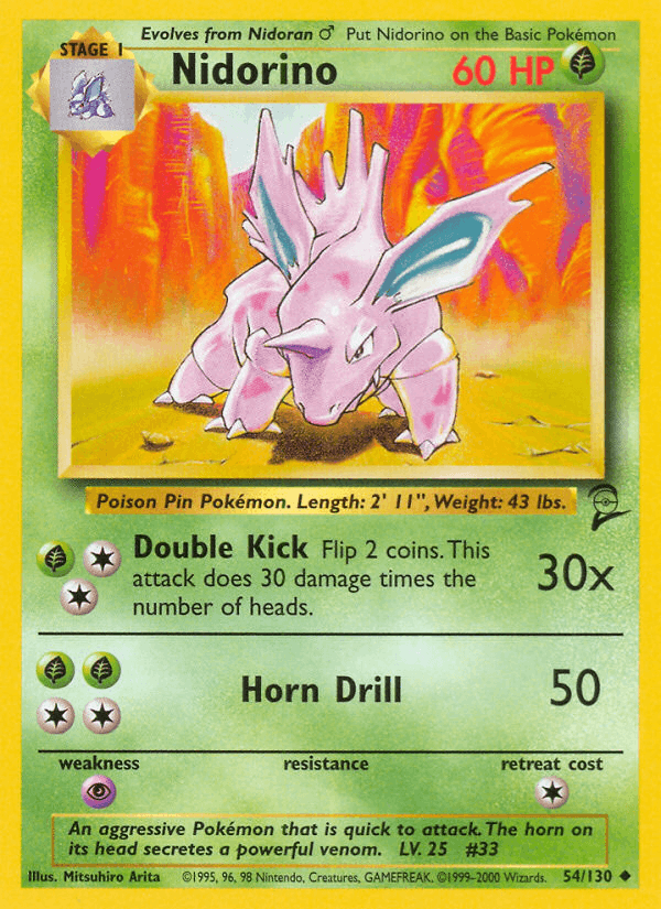 Nidorino (Base Set 2)