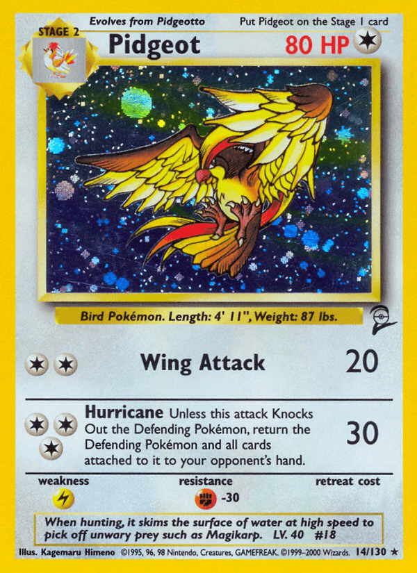 Pidgeot (Base Set 2)