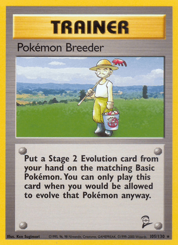 Pokemon Breeder (Base Set 2)