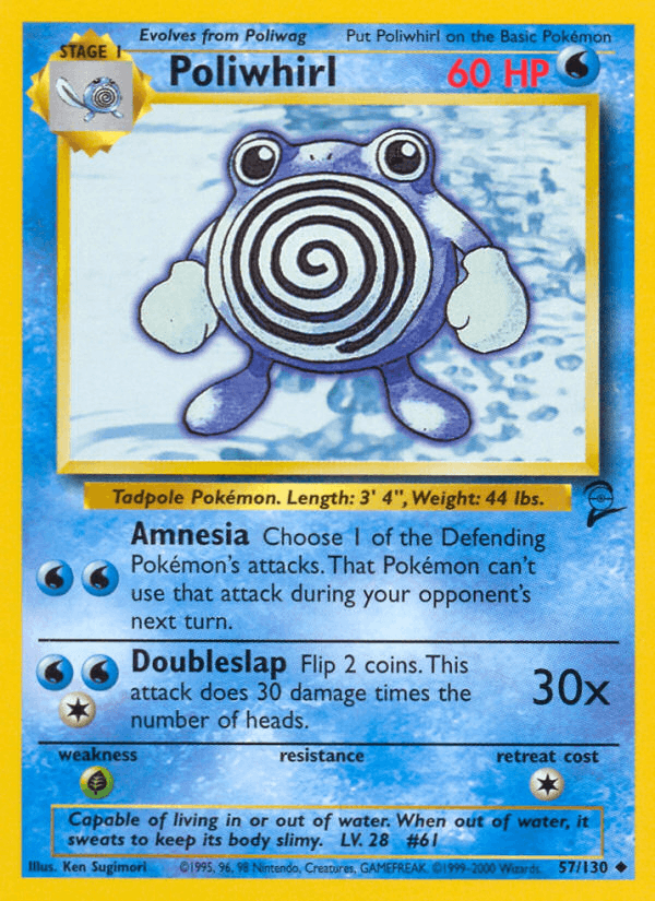Poliwhirl (Base Set 2)