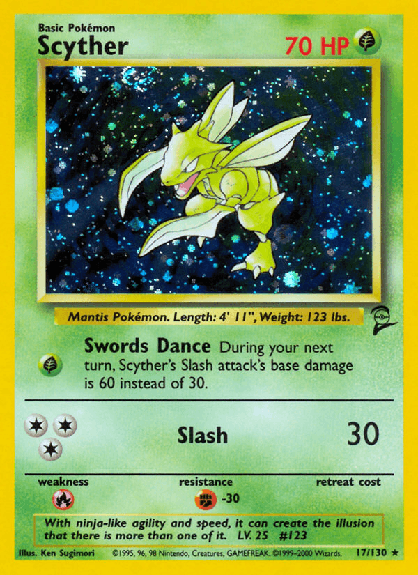 Scyther (Base Set 2)