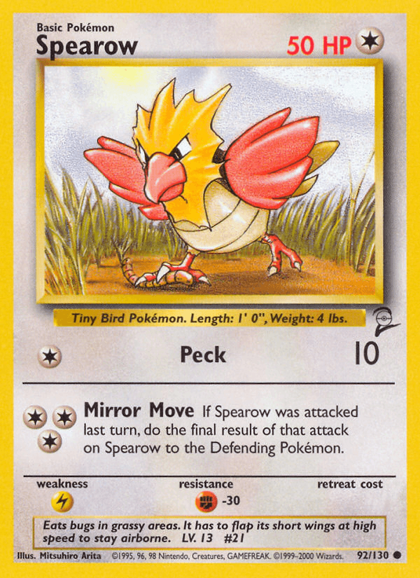 Spearow (Base Set 2)