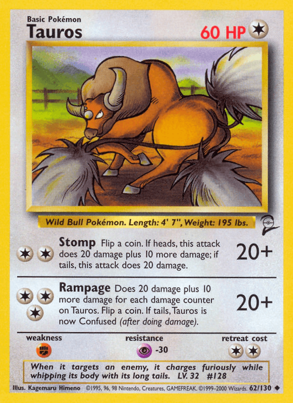 Tauros (Base Set 2)