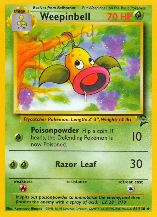 Weepinbell (Base Set 2)