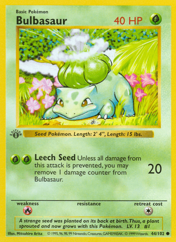 Bulbasaur (Base Set)