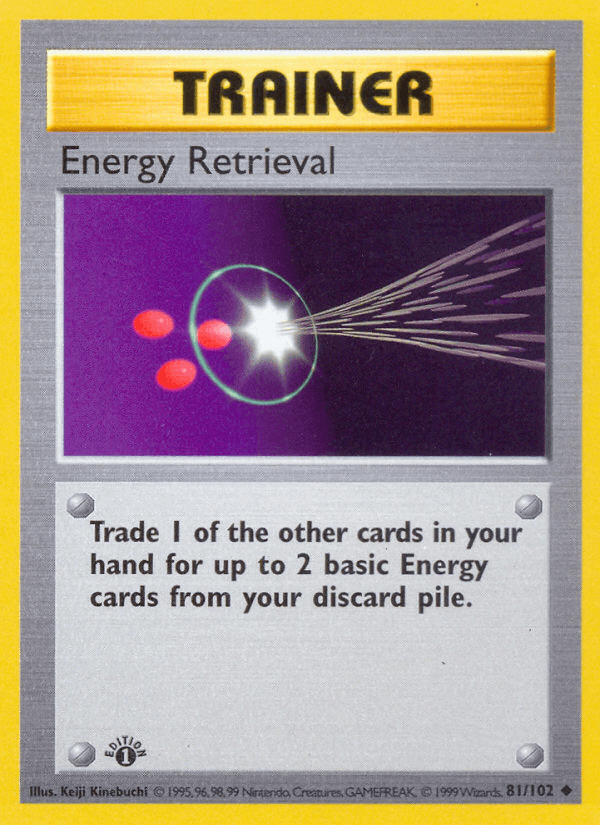 Energy Retrieval (Base Set)