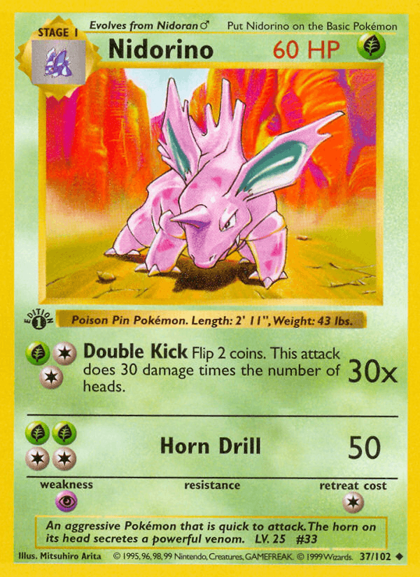 Nidorino (Base Set)