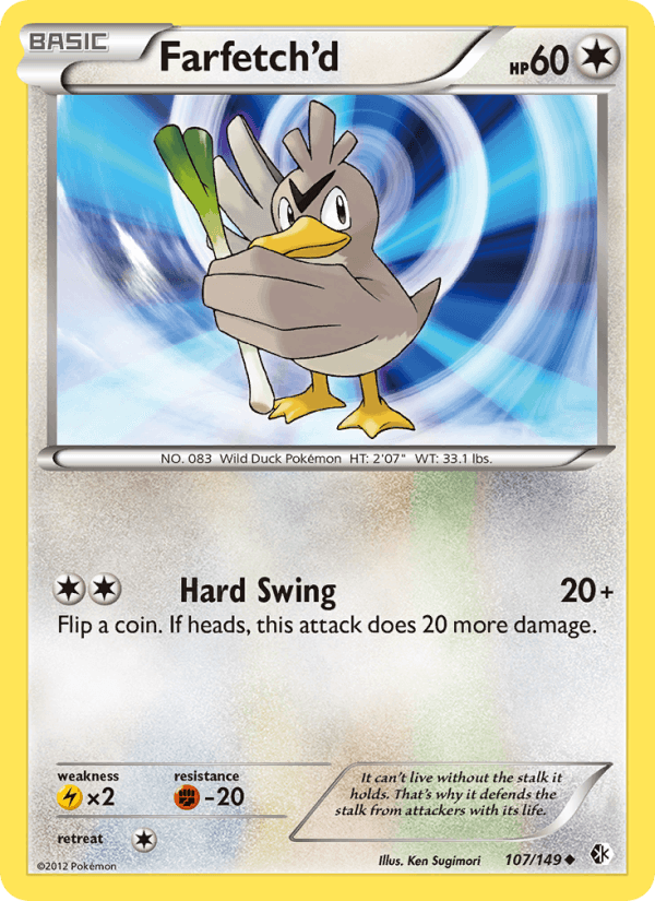 Farfetch'd (Boundaries Crossed)