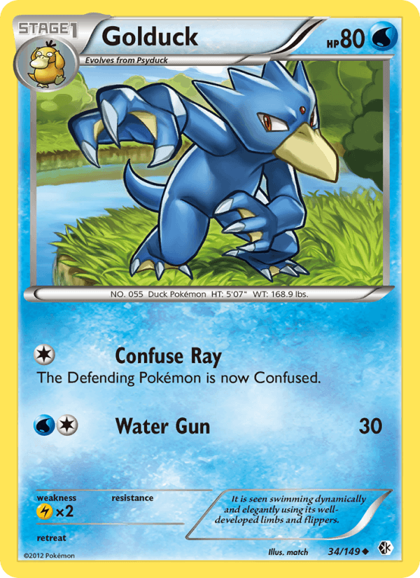 Golduck (34) (Boundaries Crossed)