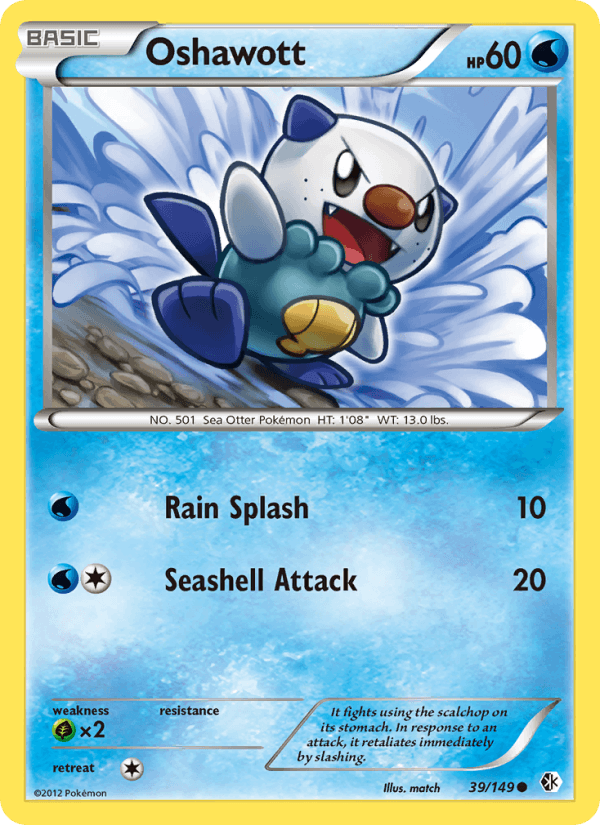Oshawott (Boundaries Crossed)