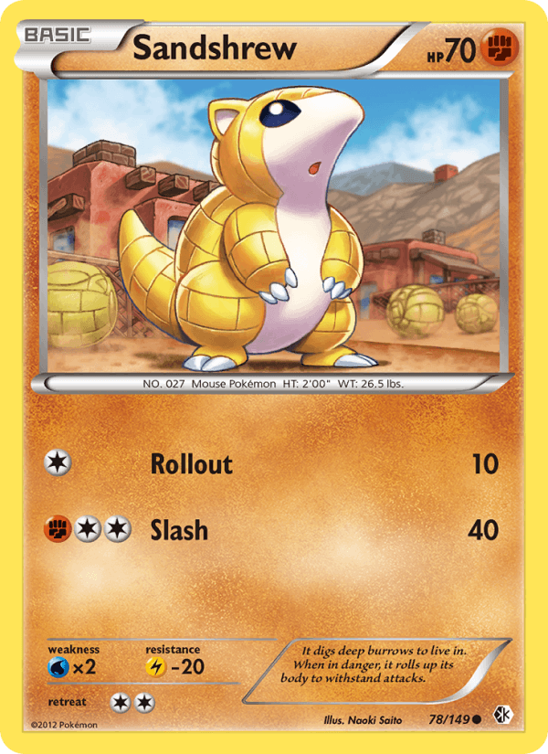 Sandshrew (Boundaries Crossed)