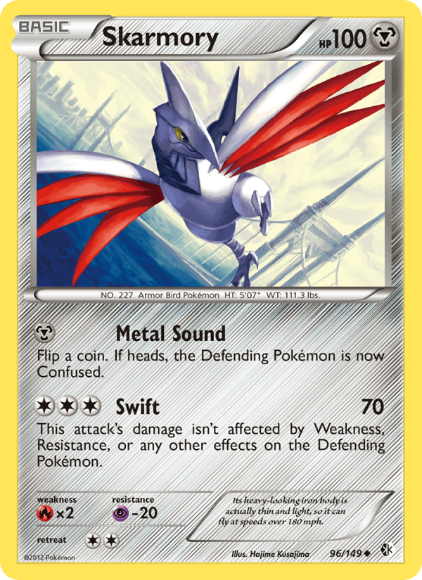 Skarmory (96) (Boundaries Crossed)