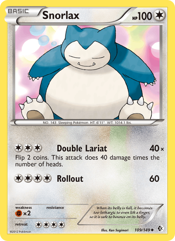 Snorlax (Boundaries Crossed)