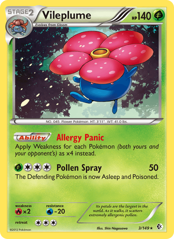 Vileplume (Boundaries Crossed)