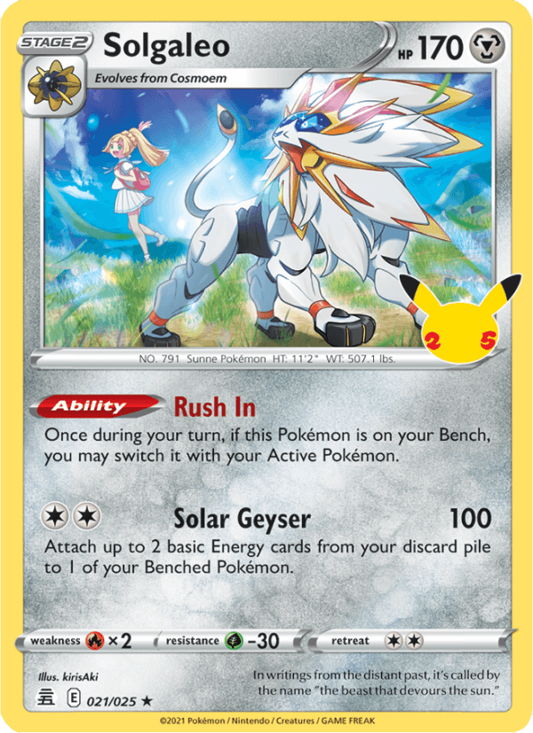 Solgaleo (Celebrations)