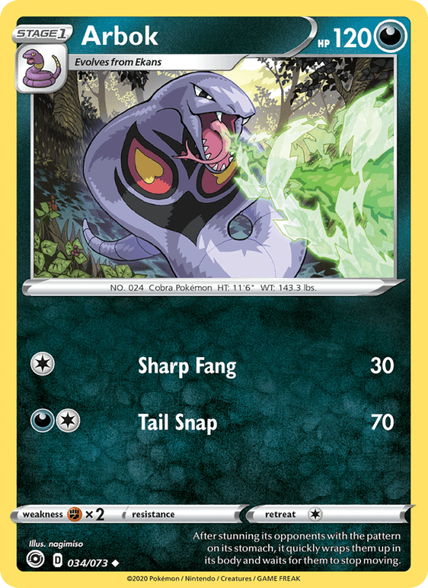 Arbok (Champion's Path)