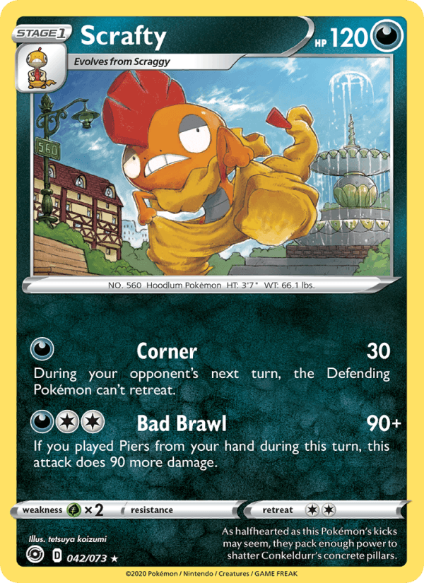Scrafty (Champion's Path)