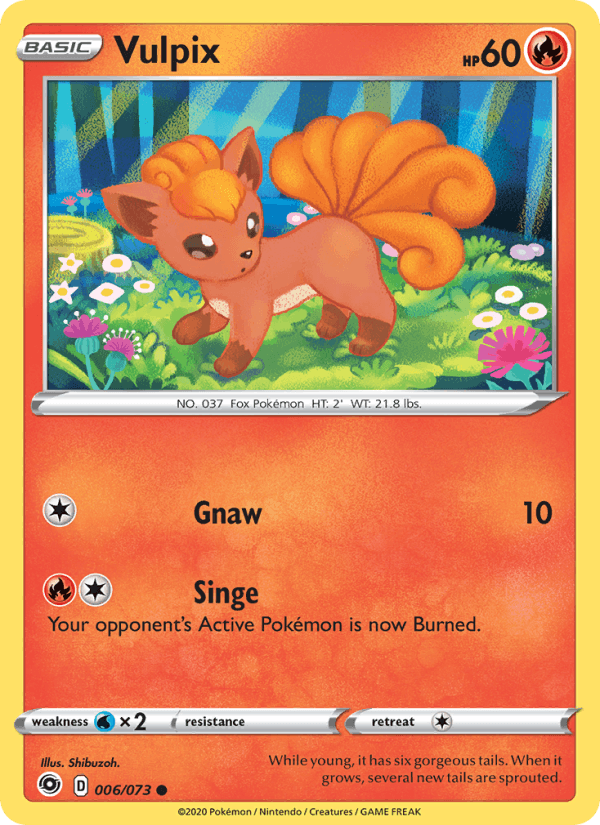 Vulpix (Champion's Path)