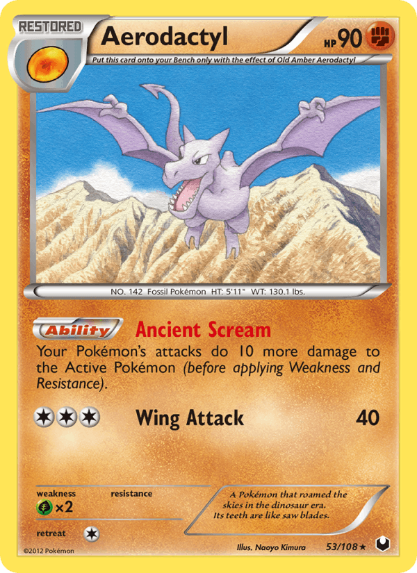 Aerodactyl (Dark Explorers)