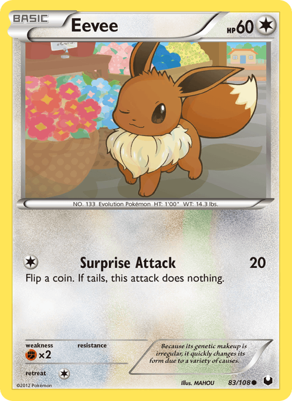 Eevee (83) (Dark Explorers)