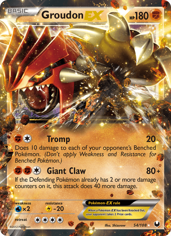 Groudon EX (Dark Explorers)