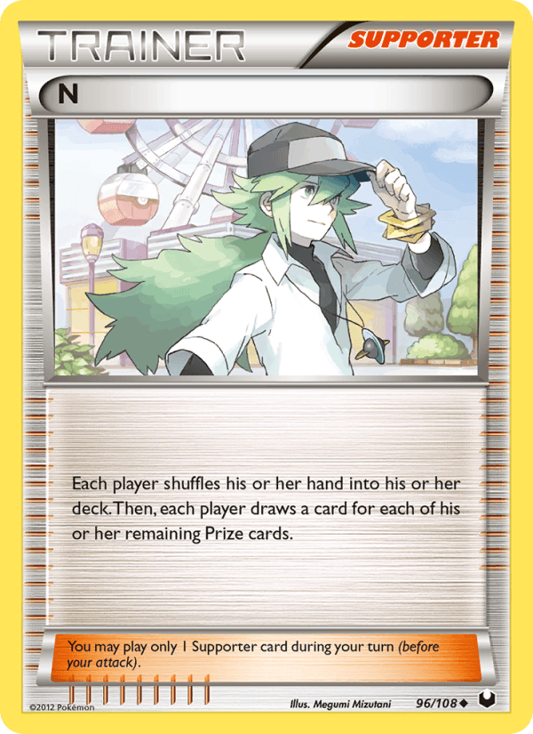 N (Supporter) (Dark Explorers)