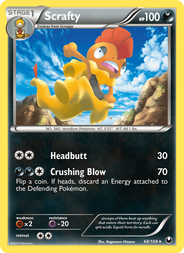 Scrafty (Dark Explorers)