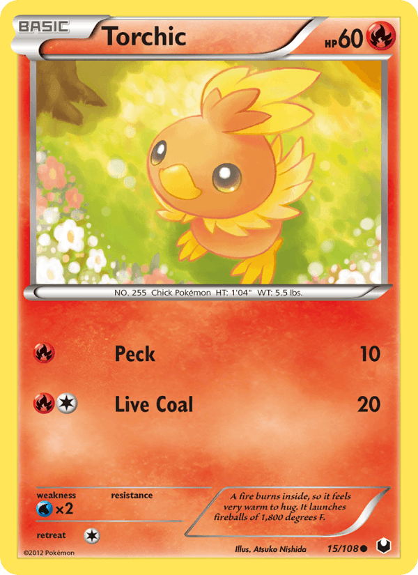 Torchic (15) (Dark Explorers)
