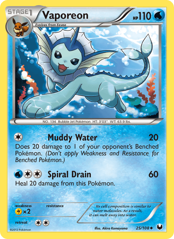 Vaporeon (Dark Explorers)